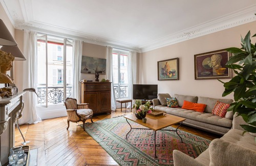 Batignolles Apartment | Muted Beauty in Batignolles, by Veeve