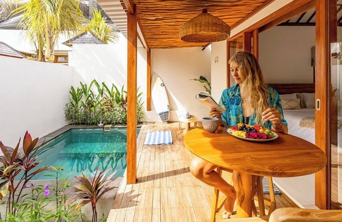 Pecatu House | Muzeum Villas: 1 Bedroom, 1 Bathroom, Wi-Fi, Kitchen, Private Pooln