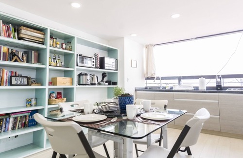 Miguel Hidalgo Condo | ★The Penthouse★ Panoramic Rooftop Garden + Parking