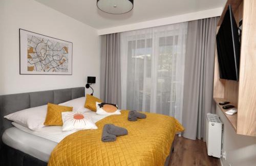 Podgorze Apartment | Myśliwska Solar Garden Premium Apartment Wawelofts - free Garage