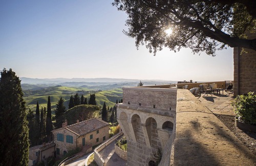 Castelfalfi Villa | My Rental Homes - Antico Casale with pool and garden all around the property