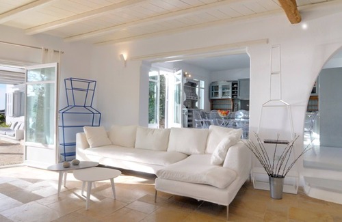 Agios Ioannis Villa | My Rental Homes - Villa Delos 80 meters from the sea, with pool and sea view