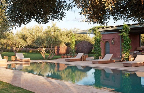 Sidi Abdallah Ghiat Villa | My Rental Homes - Villa Nina with pool, garden and tennis court