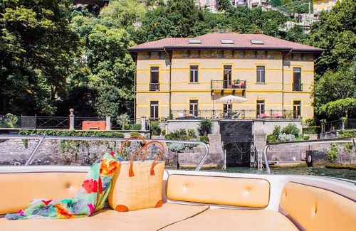 Moltrasio Villa | My Rental Homes - Villa Virgina with direct access to the lake from private dock