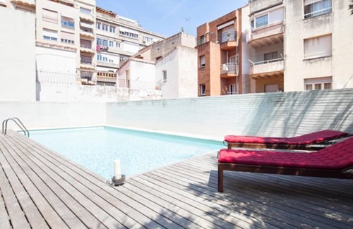 El Putget i Farro Apartment | My Space Barcelona 2 duplex for 16 people with terrace and pool in the center