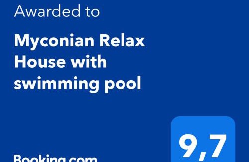 Ano Mera House | Myconian Relax House with swimming pool