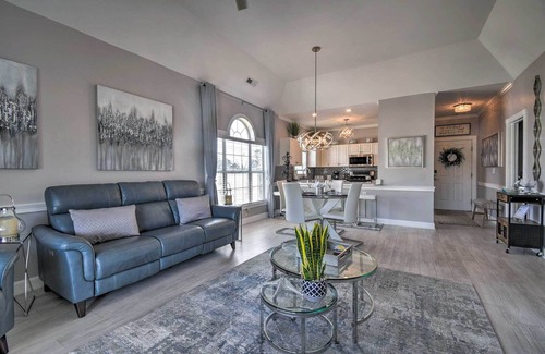 Central Myrtle Beach Condo | Myrtle Beach Condo: Golf Course + Pool View!