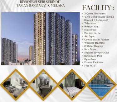 Bukit Serindit Apartment | Nabila Luqmans Homestay