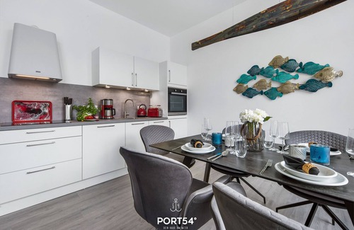 Emmelsbull Apartment | Nachtschwärmer - for 6 persons, sauna, North Sea vacation, idyllic, rural