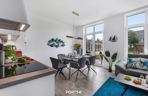 Emmelsbull Apartment | Nachtschwärmer - for 6 persons, sauna, North Sea vacation, idyllic, rural