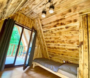 Krutynski Piecek House | Nad Krutynią-domki letniskowe nad rzeką Krutynia