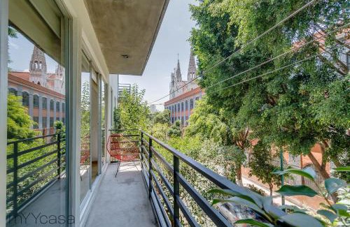 Anahuac Apartment | Nadal 202 · Brand New Park Front Terrace Apartment