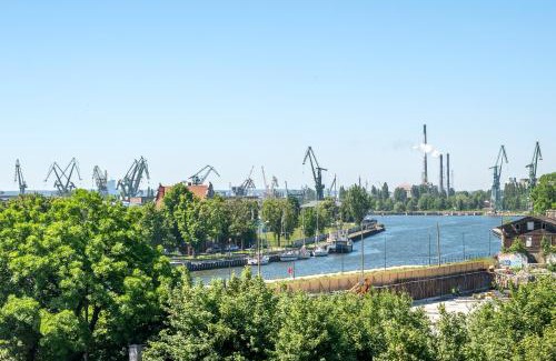 Gdansk City Center Apartment | Nadmotławie Riverside - Parking, Sauna & Gym by Downtown Apartments