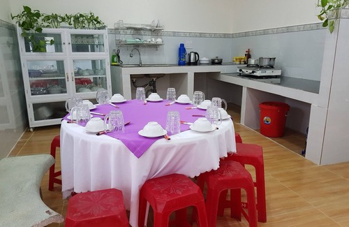 Con Son House | Nam Dinh Homestay located at Vo Thi Sau Street, nearby 200m from Con Dao market
