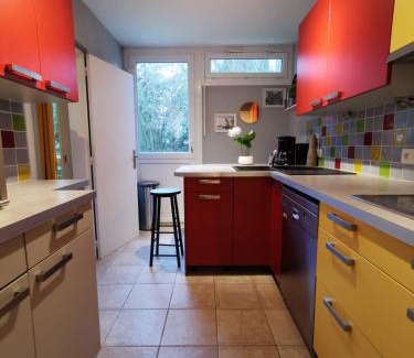 Eraudiere-Renaudiere Apartment | Nantes RENAUDIERE - Proche Parc Expo Stade Beaujoire - Wifi - Parking - Tramway bus