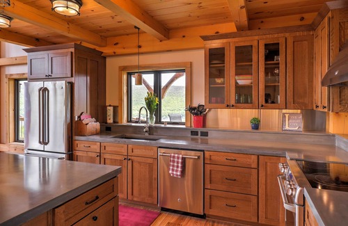 Naples Cabin | Naples Cabin w/Lake Views & Wraparound Deck!