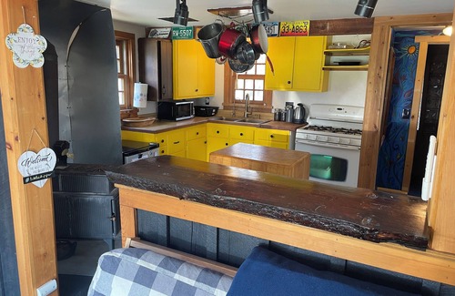 Fort Edward Cabin | Nature Retreat, Pet Friendly Cozy Cabin On 80 Acres With Fields & Forrest Trails