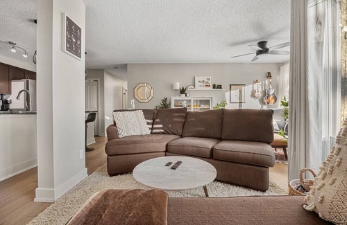 Southwest Calgary Apartment | Nature Symphony: 2BR, Pool, Hot Tub, Gym, Parking