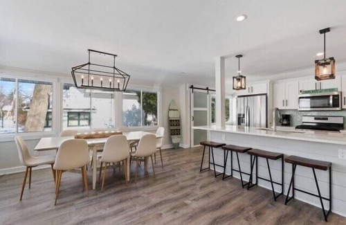 Indian Hills House | Nautical Nest |Rentals by the Month |Lake Access |Dogs Permitted |3 Seasons Room |Yard w/Fire Pit
