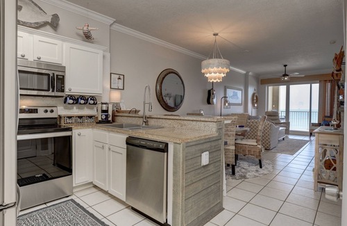 Gulf Shores Condo | "Nautical Retreat" A Luxury Beachfront Condo just steps from the beach!