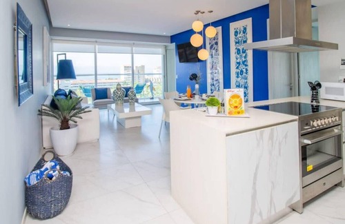 Isla Iguana Apartment | Nautico Marina View Condo, 2 Pools, Rooftop, Gym