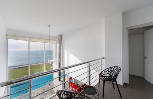 Kissonerga Villa | Nautilus Beach Villa, beachfront private 5-bed villa, amazing sea/sunset views