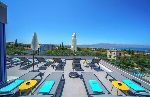Tavronitis Villa | Naval villa-Panoramic sea view villa with heated roof pool