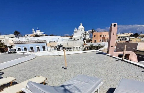 Karterados House | Navita Cave house 85 m2 with private jacuzzy sea view 6 p- wifi -