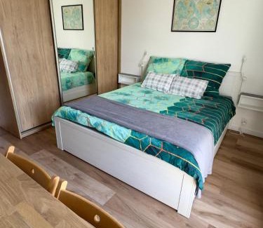 Pogorze Apartment | Navy Blue Apartment