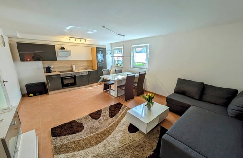 Bitz Apartment | nBitzer Blick Feel at home! 2 rooms, fully equipped kitchen