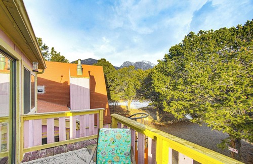 Baca Grande Apartment | Near Hiking: Tranquil Crestone Studio w/Deck!