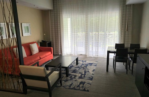 Doral Condo | Near Kaseya Center, King Studio, Kitchen, Lanai