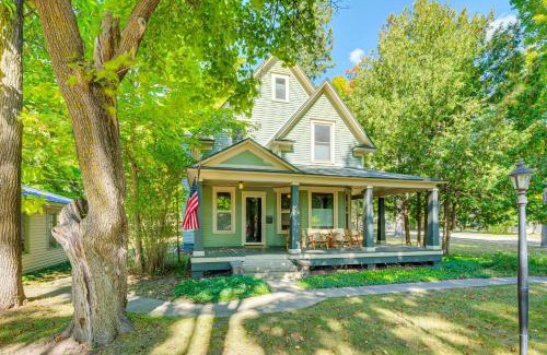 Boyne City House | Near Lake Historic Boyne City Home with Fire Pit!