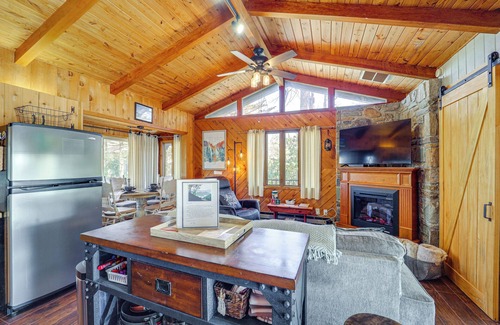 Newland Cottage | Near Lake + Trails: Rustic Newland Cabin w/Deck!