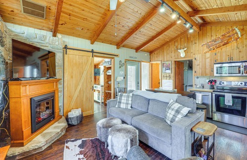 Newland Cottage | Near Lake + Trails: Rustic Newland Cabin w/Deck!