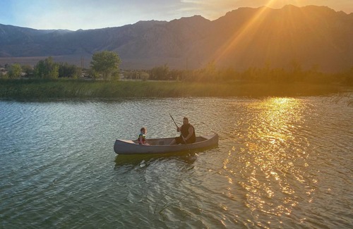 Olancha House | Near Mt. Whitney Lakeside RV site#14 Lake Olancha