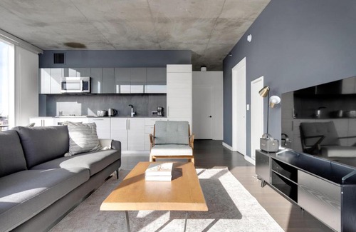 River North Apartment | Near North 2BR w Roof Gym nr Red Line CHI-580