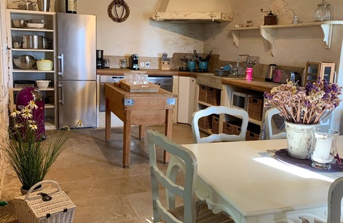 Saint-Chaptes House | Near Uzes. character property in an old sheepfold. private pool.
