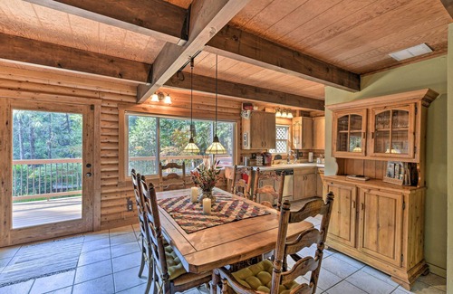 Pollock Pines Cabin | Near Vineyards: Cabin w/Hot Tub in Pollock Pines!