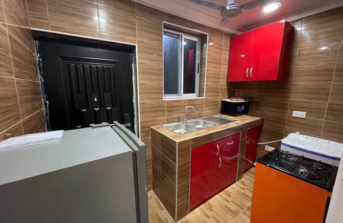Accra Apartment | Neat and Cozy 1 Bedroom Apartment with Kitchen & Water Heater at Fise Pokuase