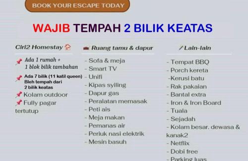 Keladong House | Nel Homestay 1 with BIG Private Pool at Kota Bharu
