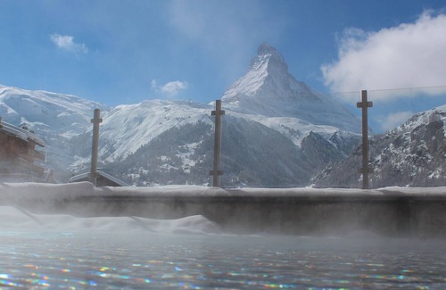 Zermatt Ski Chalet | Nepomuk: Luxury 5 Star Chalet includes 3 apartments with heated outdoor-pool