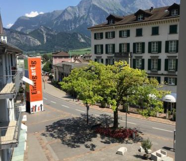 Bad Ragaz Apartment | Neptun 3 - im Zentrum von Bad Ragaz, mit kl. Balkon