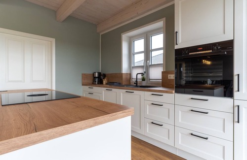 Karolinenkoog House | Neubau! DHH Direkt an der Eider mit Sauna für bis zu 6 Personen