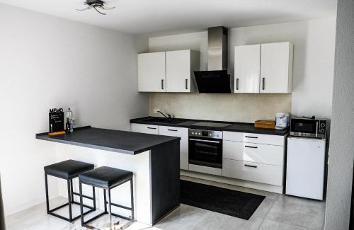 Zunsweier Apartment | Neue moderne Wohnung,74qm,Balkon,Kingsize Boxspringbett