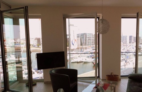 Mitte-Sud House | Neuer Hafen - 180° unverbauter Traumblick