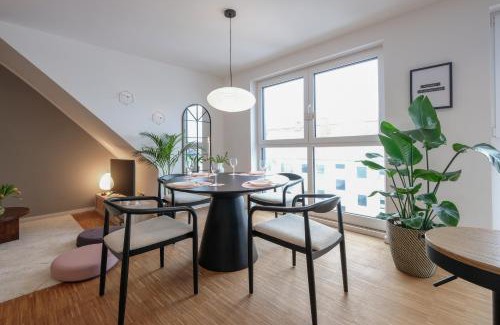 Hainholz Apartment | neues modernes Dachgeschossloft nähe Zentrum Uni Messe