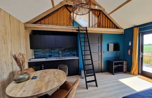 De Haukes House | New! 100% nature house with views over the landscape and the setting sun