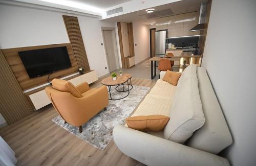 Skopje Region Apartment | New 1BR SkyCity Apartment in Skopje - Free Parking