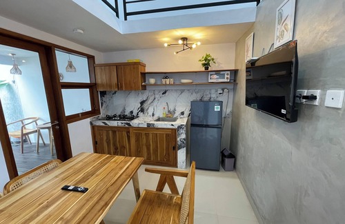 Denpasar Timur Villa | new 2 bedroom 2 bathroom private pool villa near beach , jogging track and mall